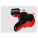 Bike Seat Cushion Wide Soccer Poles for Training Comfortable Bicycle Saddle Men and Women