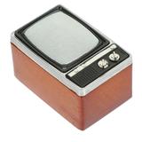 Retro Tv Model Ornament Delicate Miniature TV Home+decor Decor for Home Dollhouse Furniture Decorative Mini TV Child