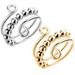 8 Pcs Stress Relief Ring Rings Decor Small Fidget Ring Ring for Women Chic Finger Ring