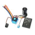 Walmeck ESC 1/10 RC Car 45A ESC 1/8 Motor 3100KV 45A 3650 Motor 3100KV RC Boat Part RC Car RC ESC 1/8 1/10 1/8 1/10 RC Car RC Boat 3100KV 45A ESC Part ESC rc dsfen ESC rc car RC car Motor ERYUE