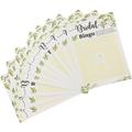 10 Sheets Wedding Party Trivia Game Cards Plant Dating Night Games for Couples Bridal Shower Lovers