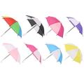 8 Pcs Girl Toys Cocktail Decorations for Drinks Dollhouse Accessories Toys for Kids Drink Umbrellas Kids Mini Umbrella Doll Umbrella Multicolor Small Umbrella Cloth Child