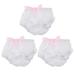 3pcs Baby Doll Underpants Baby Pretend Underwear Diapers Doll Dress Up Accessories