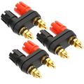 3 Pcs Crimping Tool Speaker Accessories Speakers AudÃ­fonos InalÃ¡mbricos Connect Supply Loudspeaker Replacement Connector Jack Binding Post