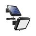 56 LEDs Outdoor Solar Security Light Flood Light Wall Solar Lamp Motion Sensor Solar Light LED Garden Path Garage Light - Black