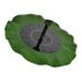 Solar Fountain Decorative Powered Water Fountains for Bird Bath Floating Lotus-leaf Pond