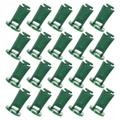 50 Pcs Greenhouse Fixing Clip Plant Flower Hanger Clips Accessories Hook Plastic Hangers