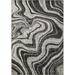 AS Quality Rugs Modern Area Rugs 8 x 10 /Surplus Abstract Graphic Stripe 8 x 10 Sets Outdoor Indoor Living Room Bedroom Dining Room Black