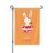 Happy Easter Eggs Rabbit Bunny Pattern Garden Flag Vertical Double Sized Yard Outdoor Decoration 28 X40