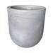 Island Planters 11 in H Cylindro Plastic Durable Modern Style Planter Plant Pot Flower Pots Garden Pot Stone