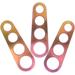 3 Pcs 4-Hole Pasta Ruler Measurer Tool Spaghetti Noodle Noodles Stainless Steel Kitchen Utensils Cooking