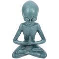 Alien Figurine Desktop Alien Statue Alien Sculpture Resin Craft Alien Figurine Statue Sculpture