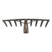 Garden Weeding Hand Rake Stainless Rake Soil Tiller Garden Tools for Gardening Cultivating Loosening Soil