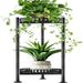 30 Tall Plant Stand 2 Tier Metal Planter Stand