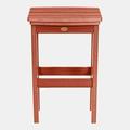 highwood Lehigh Eco-friendly Outdoor Stool - Bar-height Rustic Red