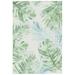 SAFAVIEH Outdoor BAR590X Barbados Collection Green / Teal Rug