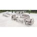 Christopher Knight Home Cape Coral 7 Piece Dining Set and 4pc Chat Set and 2 Chaise Lounges by