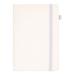 Ozmmyan Study Office Supplies Color A5 Notebook Diary 100 Sheets 200 Pages Beige Daolin Paper Composition Notebook