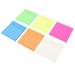 6 Pcs Transparent Sticky Notes Self-stick Note Transparent Stickers Self-stick Memo Notes Transparent Note Self-adhesive Pad Macaron The Pet Office