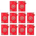 10 Pcs Wedding Invitation Cards Decoration Gift Giftcards Personality Cardstock for Invitations Marriage Baby