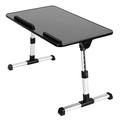 iMounTEK Foldable Laptop Bed Tray Table Adjustable Laptop Desk Stand for Bed Eating Working Writing Gaming Drawing L Size