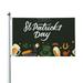 Happy St. Patrick S Day Outdoor Banner 3x5 Ft Double Sided Outdoor Flag With Flag Grommets Yard House Flags Party Farmhouse DÃ©cor Banner