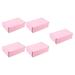 5 Pcs Gift Boxes Shipping Boxes Moving Boxes Pink Airplane Box Storage Box Corrugated Cardboard