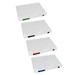 4 Pcs File Storage Box Office Organizer Document Case Folder Manager A4 Letter Paper