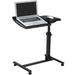Laptop Desk Stand LANGRIA Portable Adjustable Laptop Desk Mobile Standing Laptop Table Desk for Small Spaces Bed Home Office