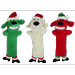 Multipet Assorted Santa Loofa Dog Toy (Each Sold Separately)