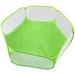 Puppy Dog Toys for Kids Portable Pet Fence Puppy Enclosure Hamster Playpen Small Pet Playpen Rabbit Playpen Pet Folding Fence Cloth Bag Hexagon Polyester Child Baby