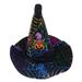 Cat Hat Witch for Pet Puppy Hats Funny Halloween Wizard Headwear Accessories Pets