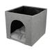 Dog Kennel Indoor Cat House Indoor Cat Houses Travel Dog Kennel Outdoor Camping Tent Practical Pet Nest Cat Bed Cat Nest House Breathable Linen
