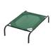 The Original Coolaroo Elevated Pet Dog Bed for Indoors & Outdoors Small Brunswick Green