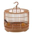 Birdcage with Hook Parrot Toy Decorative Birds Accessory Lovebird Plastic Travel