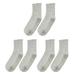 3pcs Yoga Socks summer Pilates socks non-slip professional women s mid-tube sports fitnessDark grey