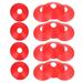 14 Pcs Football Barricade Sign Kids Football Portable Agility Cones Pro Disc Cones Professional Disc Cones Child