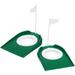 2pcs Golf Putting Cups Indoor Golf Putting Trainer Aids Detachable Putting Practice Discs