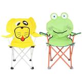 2 Pcs Foldable Chair Chairs Lounge Floor Chair Kids Camping Chair Foldable Kid Outdoor Seat Child Chair for Outdoor Folding Chair Seat Chair Plastic Steel Pipe Child Baby