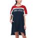 Women's G-III 4Her by Carl Banks Navy/Red Boston Red Sox Circus Catch Sneaker Dress