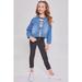 YMI Jeans Girls Essential Oversized Denim Jacket