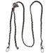 Black Bag Strap Replacement Handbag Tote Braid Weaving Belt with Lobster Clasps for DIY Shoulder Cross Body Bag Wallet Evening Purse Clutch Bag 1m