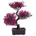 Book Shelves Flower Pots Indoor Artificial Plant Adornments Artificial Potted Plant Desk Bonsai Plastic Office