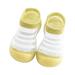 HBYJLZYG Baby Sock Shoes Floor Socks Hollow Anti-Slip Ankle Prewalker Toddler Baby Boys Girls Cute Solid Color Stripe Hollow Out Breathable Soft Toddler Shoes