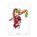 Lola Bunny Washington Nationals 14" x 20" Looney Tunes Limited Edition Fine Art Print