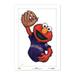 Elmo Colorado Rockies 14" x 20" Sesame Street Limited Edition Fine Art Print