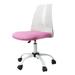 Armless Ergonomic Desk Office Chair with Adjustable Height