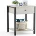End Table Side Table - 15.8"D x 15.8"W x 21.7"H