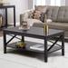 Coffee Table with Thicker Legs - 21.6"D x 39.3"W x 17.7"H