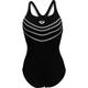 ARENA Damen Schwimmanzug WOMEN'S LOSANGE V SWIMSUIT SWIM PRO BACK, Größe 38 in Schwarz